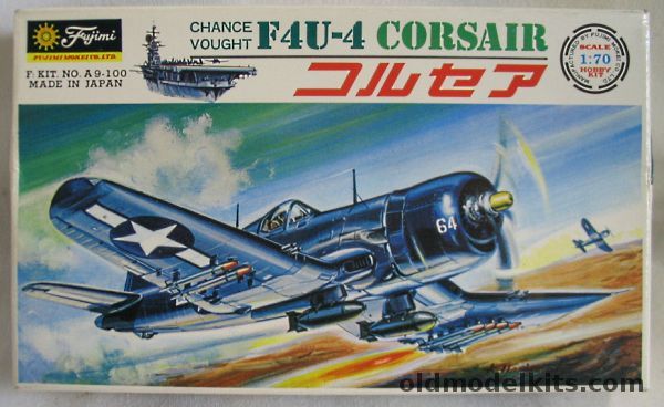 Fujimi 1/70 Chance Vought F4U-4 Corsair - (F4U4), A9-100 plastic model kit